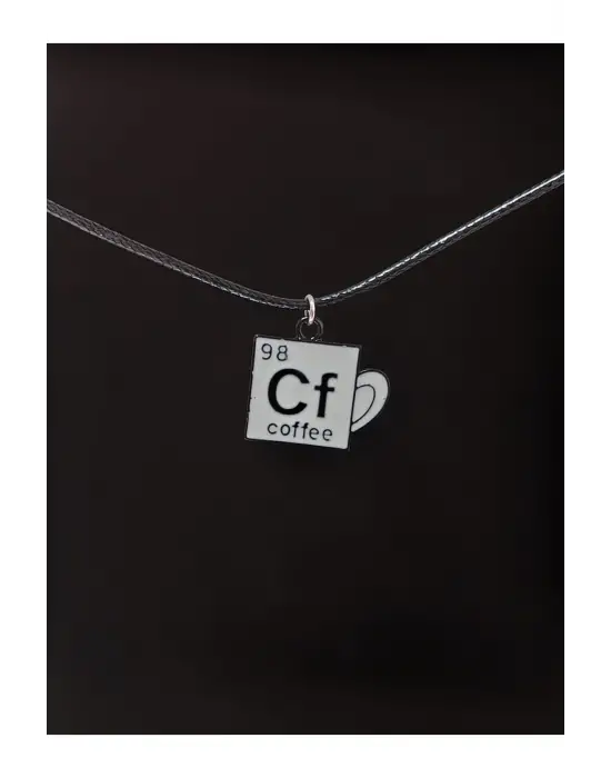 Retro Vintage Coffe Best Unisex Hediyelik Kolye