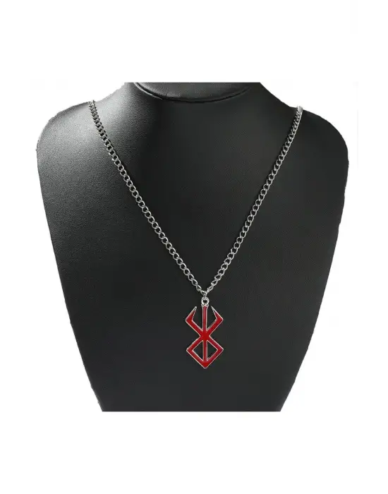 Vintage Retro Anime Berserk Logo Kolye