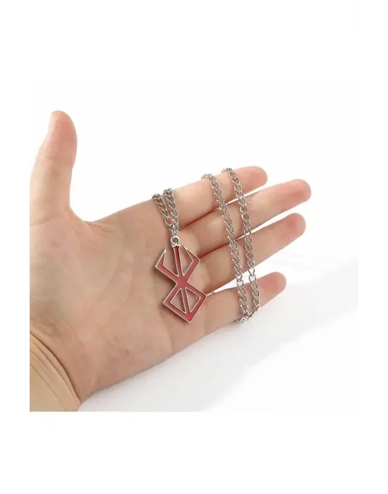 Vintage Retro Anime Berserk Logo Kolye