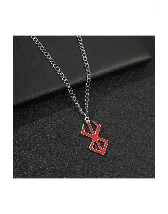 Vintage Retro Anime Berserk Logo Kolye