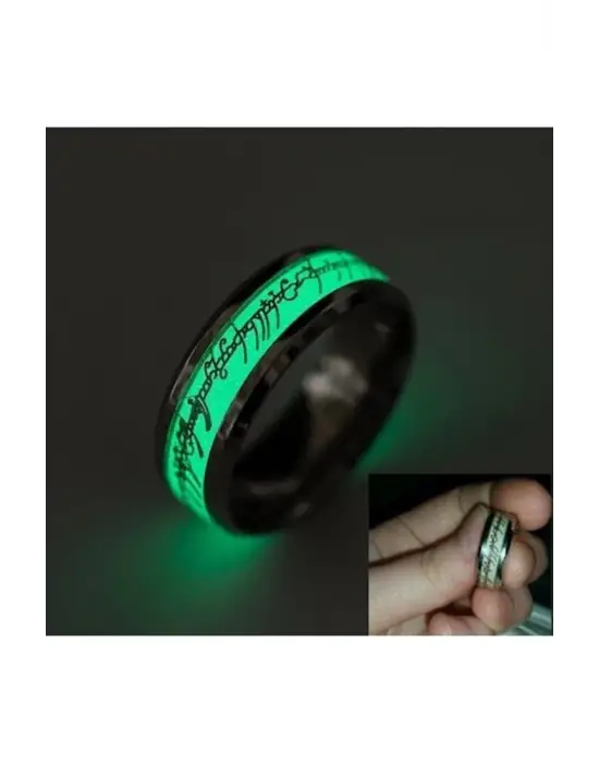 Yüzüklerin Efendisi Gece Parlayan Yüzük Kolye