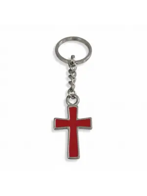 Antik Gümüş Kaplama Vintage Ank Sembol Anahtarlık