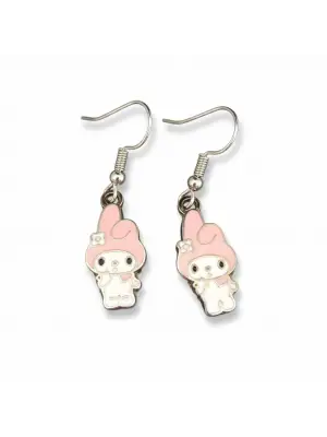 Retro Anime Melody Fantasy Sevimli Kadın Küpe