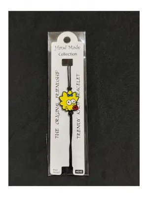 Anime Çizgi Karakter Simpson El Yapımı Hediyelik Best Bileklik