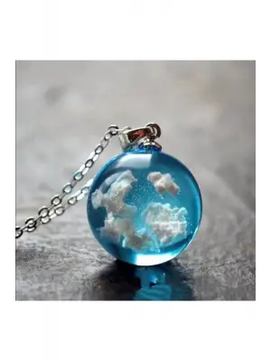 Gece Parlayan Bulut Kolye