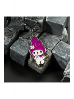 Harajuku Gotik Melodi Kuromi Tasarım Kolye