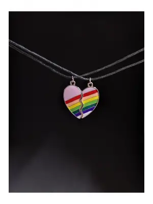 Hoodie 2 li Set Best Friends Mıknatıslı Arkadaşlık Hediyelik Unisex Kolyesi