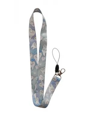 Retro Anime Sağlıkçı Dişçi Hemşire Boyun Ipi Ve Telefon Askısı