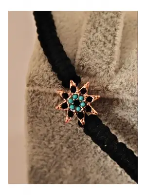 Vintage Özel Tasarım Yıldız Sembol Hediyelik İhtişamlı Bileklik