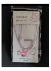 2li Set Anime Fantasy Magic Melody - Kuromi Hello Kity Çift Kolye