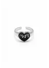 Gothic Kalp Heart Decor Unisex Ayarlanabilir Yüzük