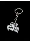Antik Gümüş Kaplama İron Maiden Müzik Sembol Anahtarlık