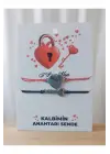 Kalbimin Anahtarı Sende Yazılı Anlamlı 2Li Bileklik – Sevgililere Özel Şık ve Romantik Hediye
