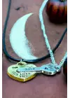 Mıknatıslı Kalp ve Anahtar I Love You Çift Kolyesi