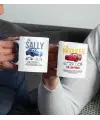 2 Li Mcqueen & Sally Beyaz  Kupa Bardak