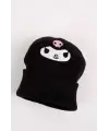 Anime Kuromi  Nakış İşleme Unisex Siyah  Bere