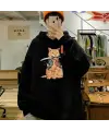 Anime Ninja Cat Oversize Hoodie