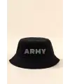 Army Siyah Bucket Balıkçı Şapka