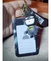 Batman Figürlü Kartlı Silikon Anahtarlık