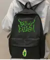 Billie Eilish Baskılı Unisex Okul Sırt Çantası