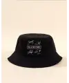 Black Pink Bucket Balıkçı Şapka