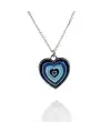 Orenge Heart Charm Kolye
