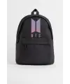 BTS Logo Baskılı Unisex Sırt Çantası