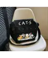 Cats Bestfriend Date Baskılı Postacı Çantası