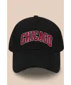 Chicago Siyah Şapka