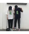 Çift Kombini Kawaii Dinosaur T-Shirt