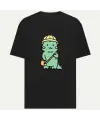 Çift Kombini Kawaii Dinosaur T-Shirt