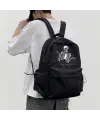 Confused Skeleton Baskılı Unisex Sırt Çantası