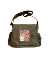 Cute Cat Seriouse Baskılı Unisex Postacı Çantası