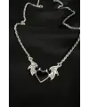 Devil Black Heart Kolye