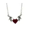 Devil Red Heart Kolye