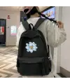 Flowers Baskılı Unisex Okul Sırt Çantası