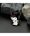 Gothic Kuromi Profil Kolye