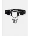 Gothic Winged Woman Choker Kolye