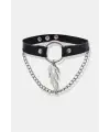 Halka Detay Alev Choker