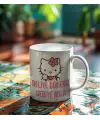 Hello Kittty Beyaz  Kupa Bardak