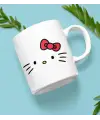 Hello Kittty Beyaz  Kupa Bardak