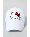Hello Kitty Beyaz Şapka