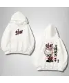 K-Pop Stray Kids Maniac Siyah Kapşonlu Hoodie Sweatshirt