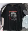 Iron Maiden Killer Baskılı Siyah Unisex Oversize T-Shirt