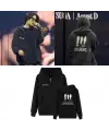 K-Pop BTS Suga August D Tour Streetwear Fermuarlı Sweatshirt Hoodie