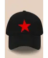 Kırmızı Yıldız Siyah Şapka