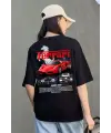 Lamborghini & Ferrari Retro Baskılı T-Shirt