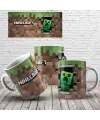 Minecraft Baskılı Kupa Bardak