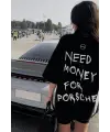 Need Money For Porsche Detail Oversize Unisex T-Shirt