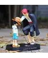 One Piece Anime Manga Aksiyon Figür - Luffy Ve Shanks - 17 Cm X 16